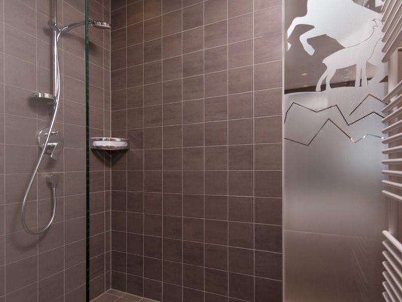 Dusche im Hammerspitze-Appartement